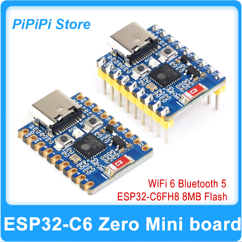 Esp32 C6 - ESP32-C6FH8 기반 ESP32-C6 제로 슈퍼 미니