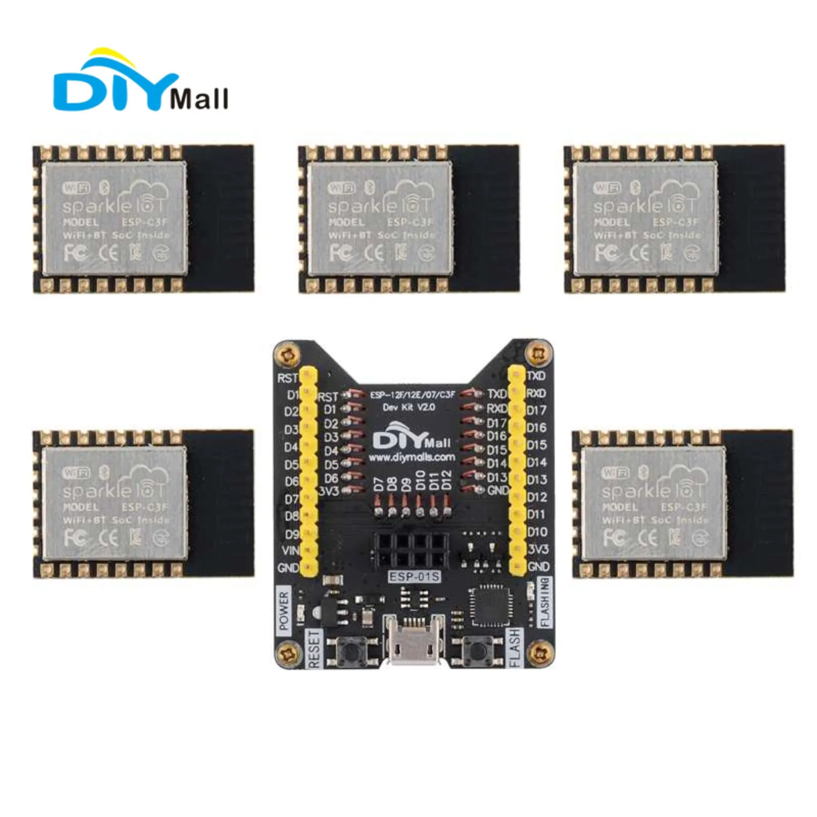 ESP32-C3F WiFi+BT 모듈 32비트 RISC - Esp8266 리뷰 및 가격