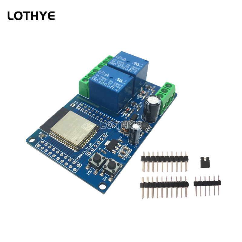 ESP32 듀얼 채널 Wifi 블루투스 릴레이 모듈 보 - Espressif Esp32 리뷰 및 가격