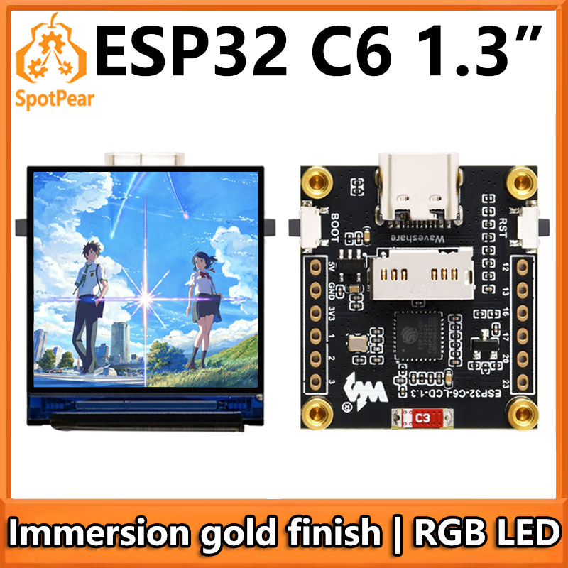 ESP32-C6 LCD 개발 보드 1.3인치 디스플레이 - Espressif Esp32 리뷰 및 가격