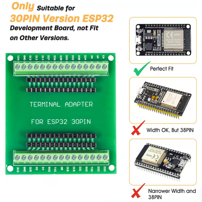 ESP32 개발 보드, NodeMCU-32S, ESP3 - Esp32 Wifi Bluetooth Module 리뷰 및 가격