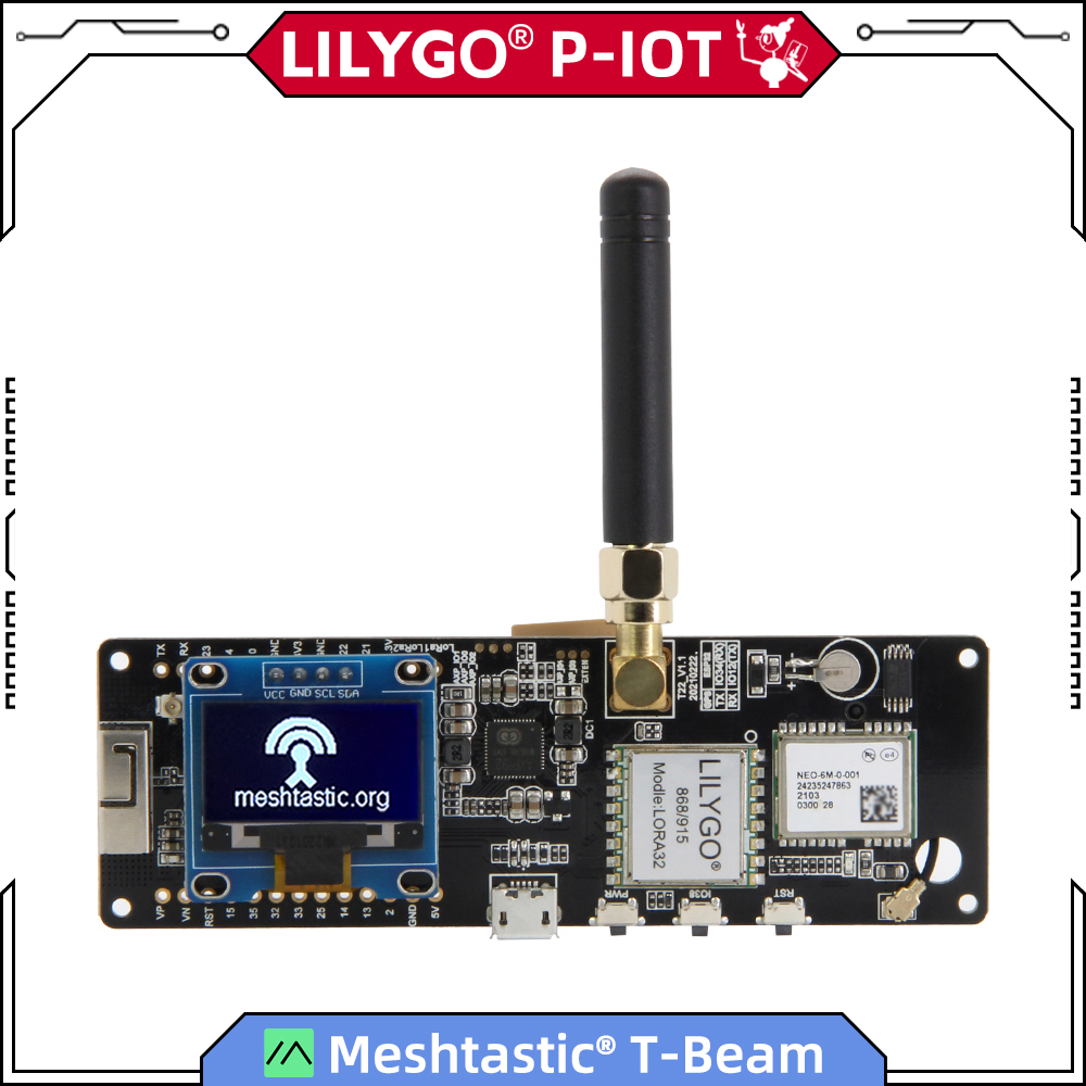 LILYGO® TTGO Meshtastic T-Beam - Espressif Esp32 리뷰 및 가격