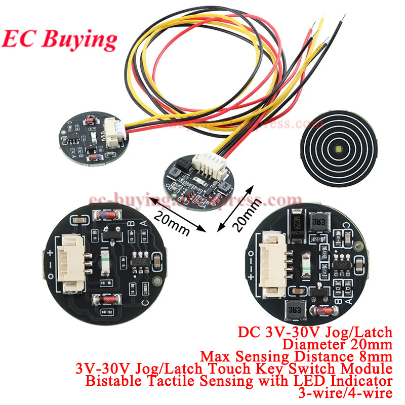 1Pc-10Pcs 터치 버튼 스위치 감지 모듈 3V-3 - Esp32 Devkit 리뷰 및 가격