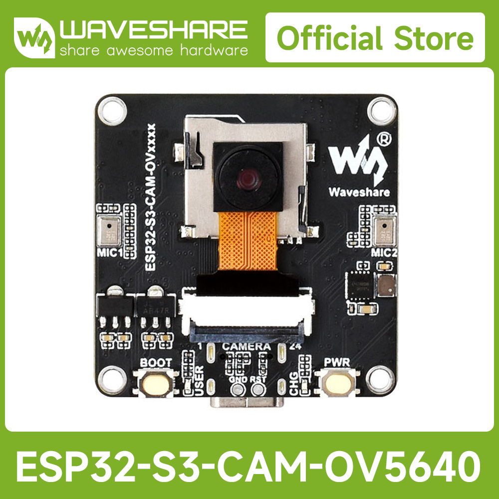 Waveshare ESP32-S3 AIoT 카메라 개발 - Esp32 S3 리뷰 및 가격